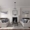 Ekena Millwork Ribbon with Bow Medallion (Canopies up to 7 1/2"), 12 1/4"OD x 7 1/2"ID x 7/8"P, Root Beer Crackle CM12RIRBC - alternate 4
